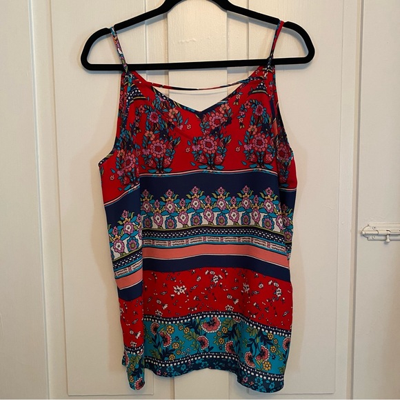 ✨maurices multicolor multiprint top✨ - Picture 2 of 4